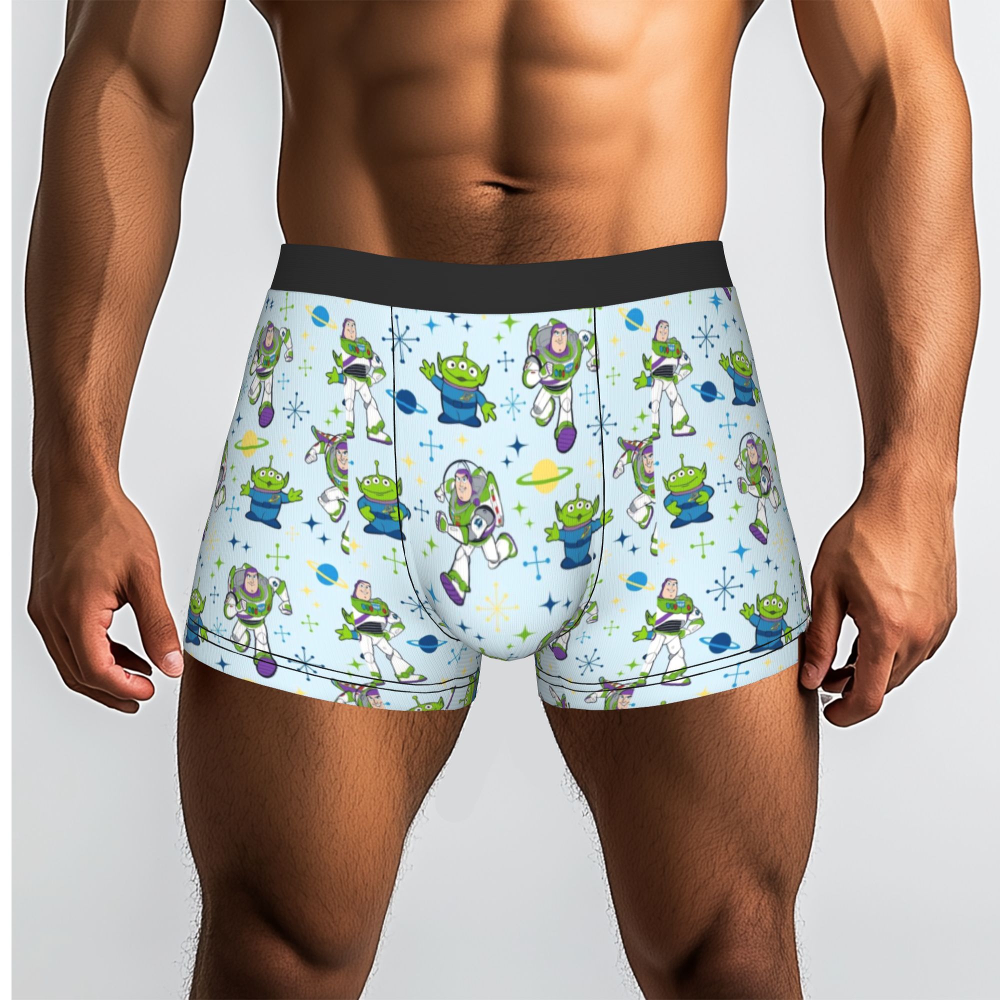 Boyshort Underwear - Cuecas Boxer Masculinas Personalizadas T-Toy Cartoon