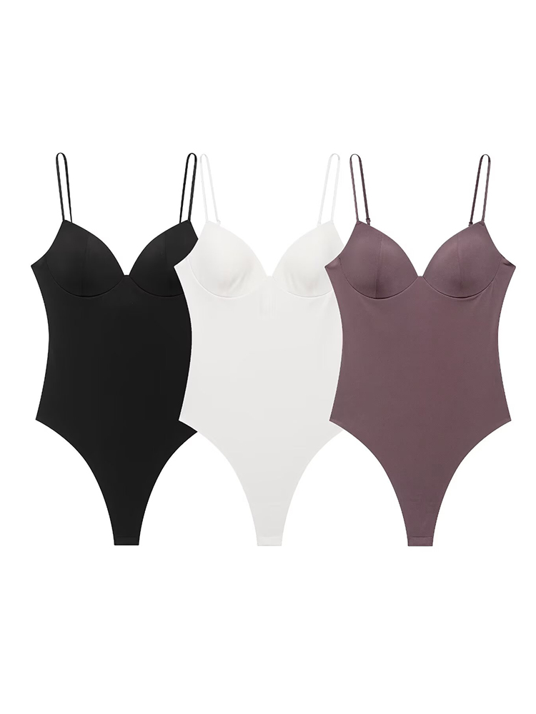 Shapewear Bodysuit Firm - TFMLN Body Feminino de Verão com