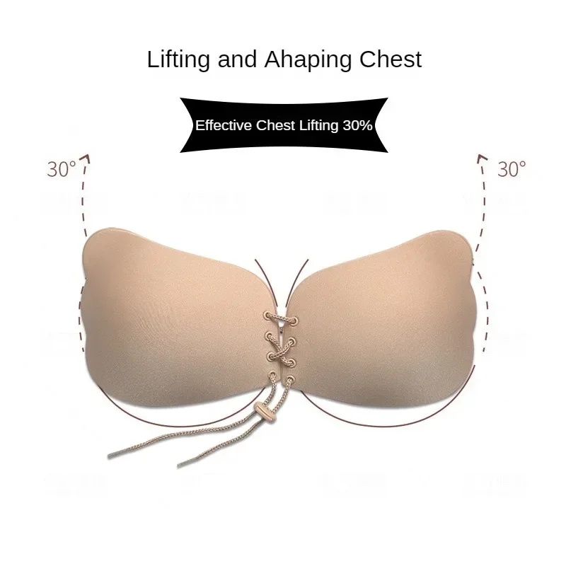 Sutiã Adesivo Invisível Sem Al - Strapless Bra Backless avaliação e preço