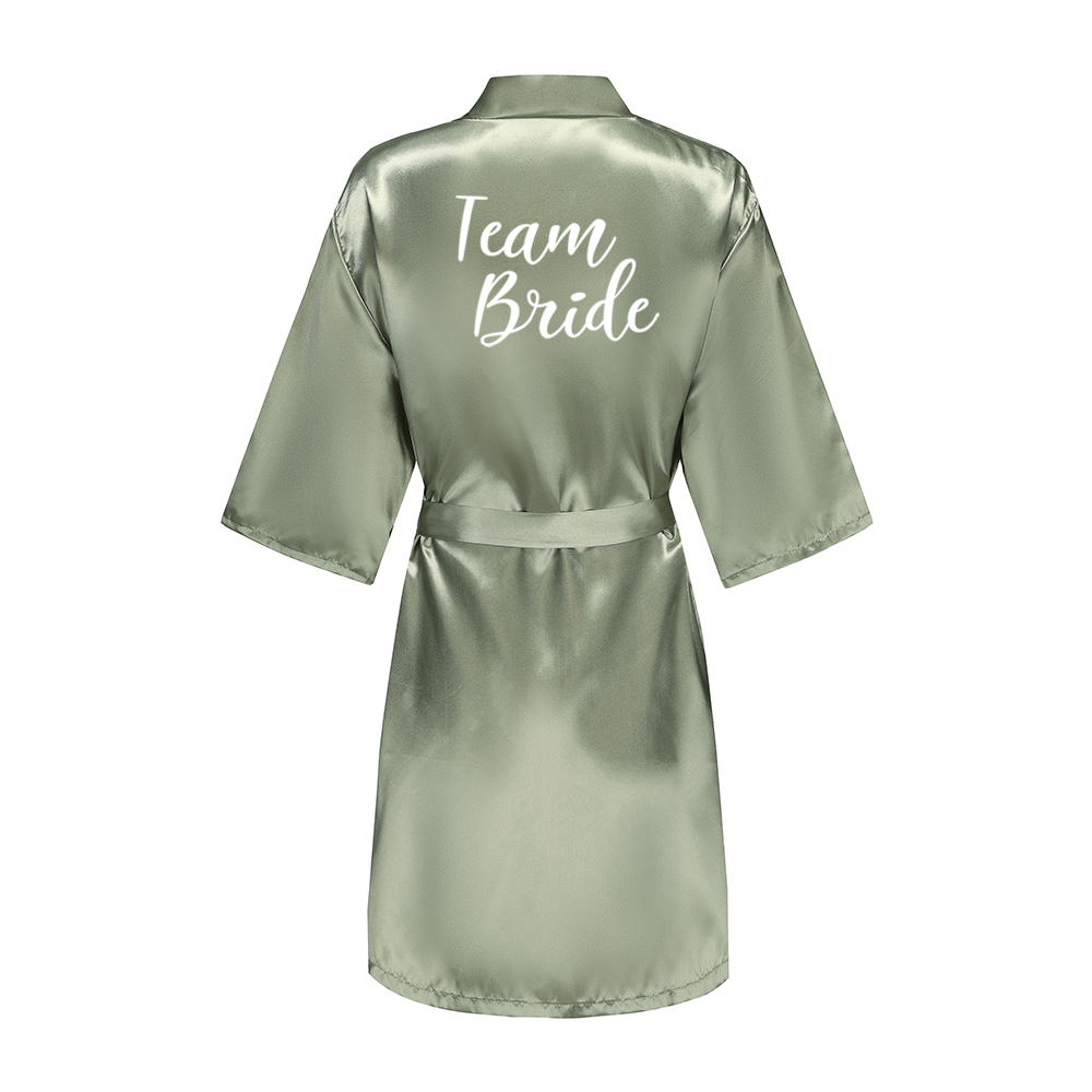 Short Satin Robes para Mulhere - Robe Silk Women avaliação e preço