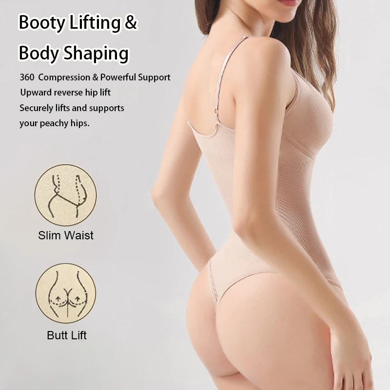 Body Modelador Feminino Sem Co - Shapewear Bodysuit Firm avaliação e preço