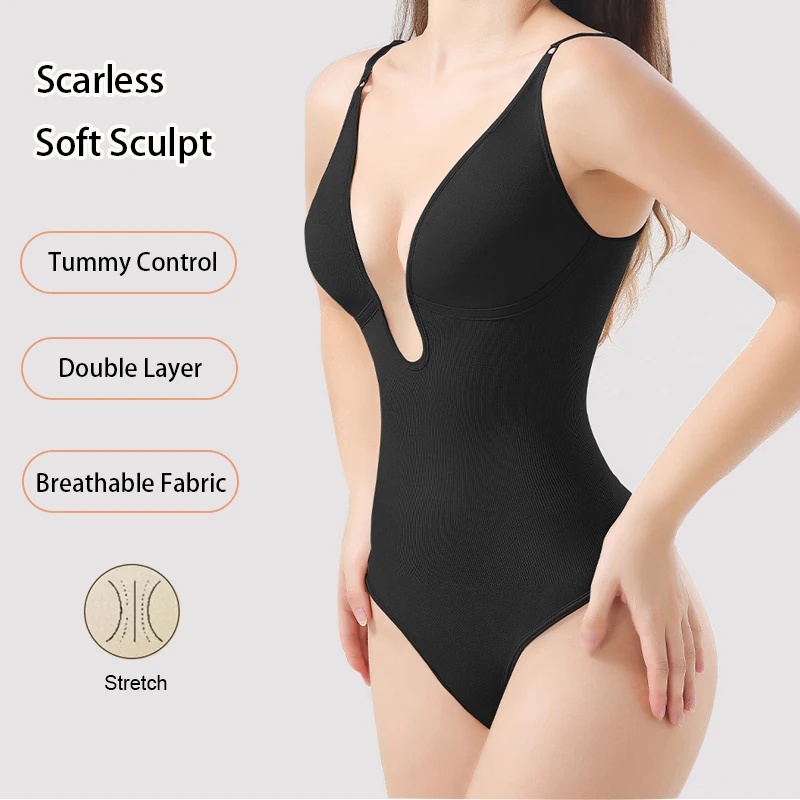 Body Modelador Feminino Sem Co - Shapewear Bodysuit Firm avaliação e preço