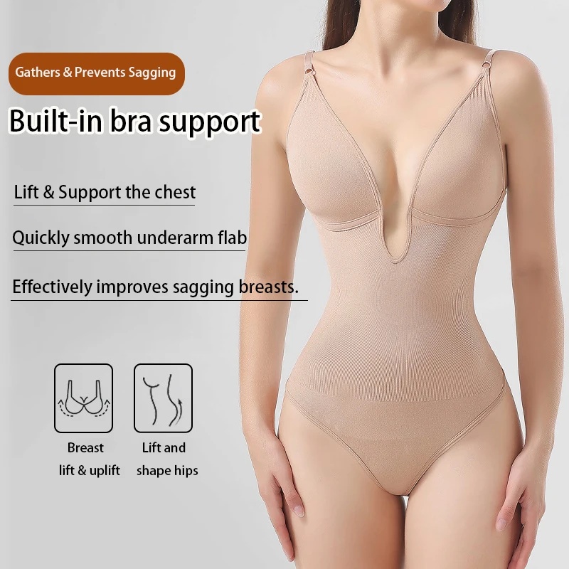 Body Modelador Feminino Sem Co - Shapewear Bodysuit Firm avaliação e preço