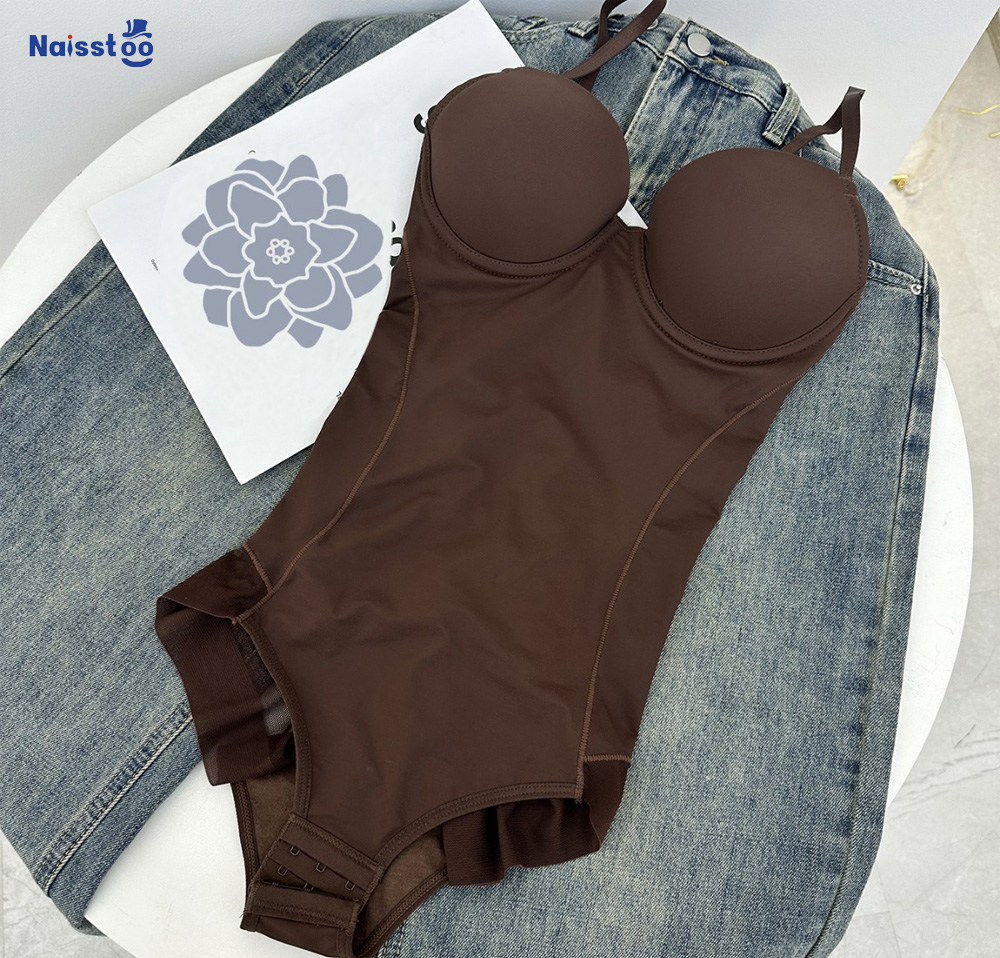 Naisstoo Body feminino modelad - Shapewear Bodysuit Firm avaliação e preço