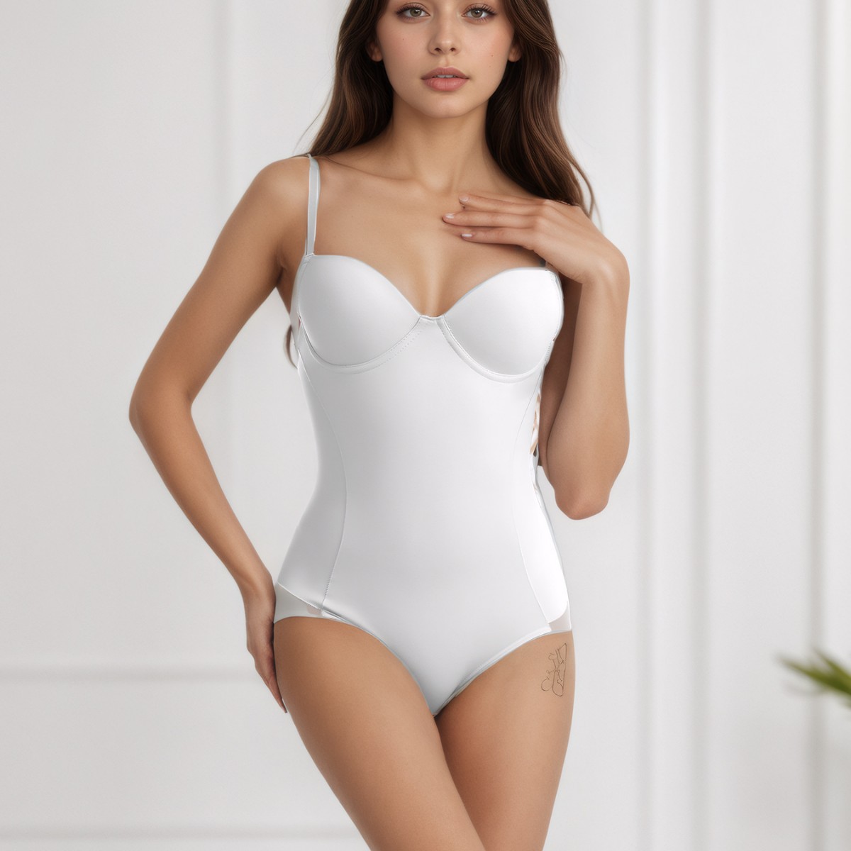 Naisstoo Body feminino modelad - Shapewear Bodysuit Firm avaliação e preço